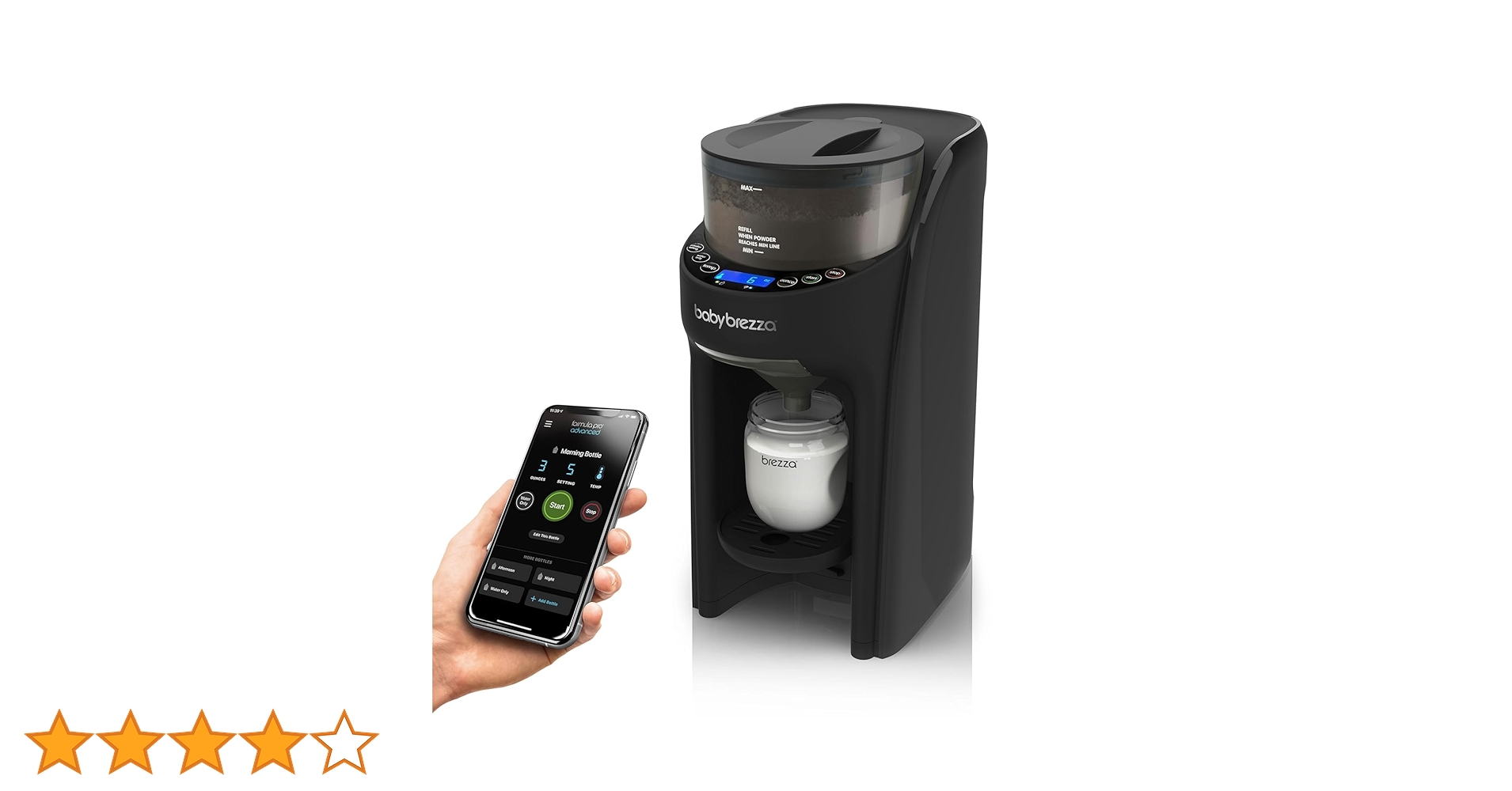 ミルク babybrezza Formula Pro Formula Pro Advanced WiFi Baby Formula Dispenser by Baby